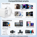 iPhone 18 17 16 Cargador de carga rápida extra largo 10FT USB C cargador