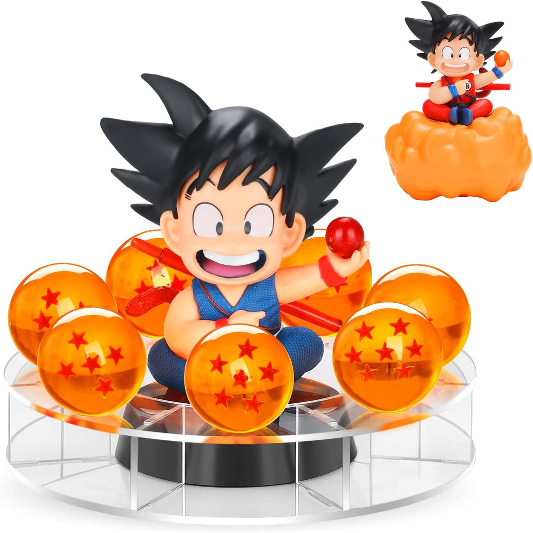 Figurita de acción de Lenporl DBZ Dragon Ball con estrellas de cris...