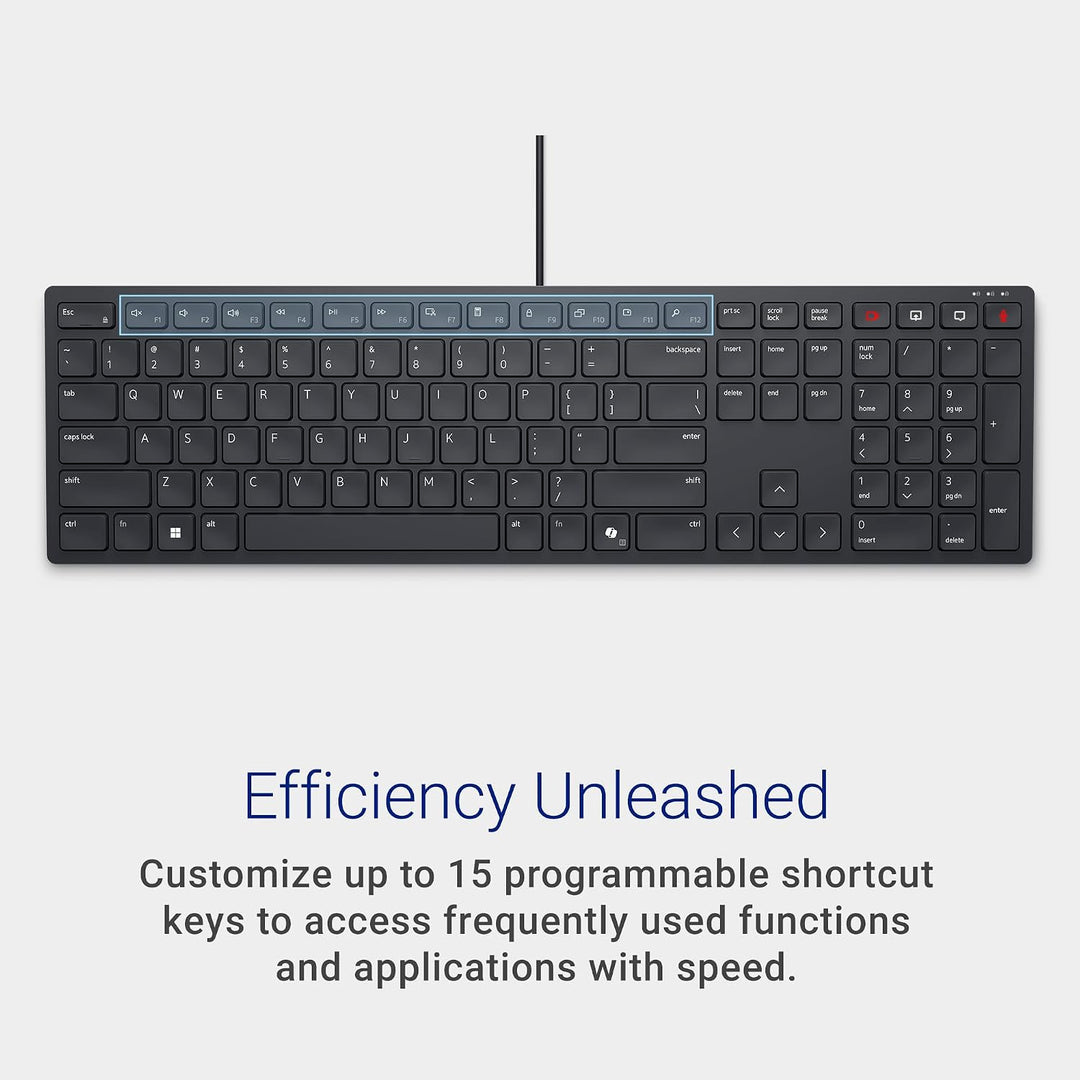 Dell KB525C Teclado de Colaboración Alámbrico - Conectividad Versát...