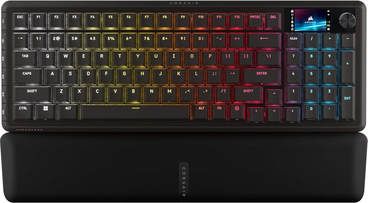Corsair Teclado mecánico inalámbrico para juegos RGB Vanguard 96 \u...