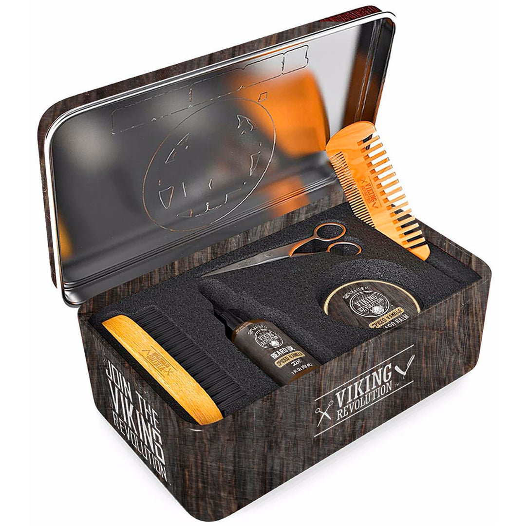 Viking Revolution - Kit definitivo para barba de vainilla especiada...