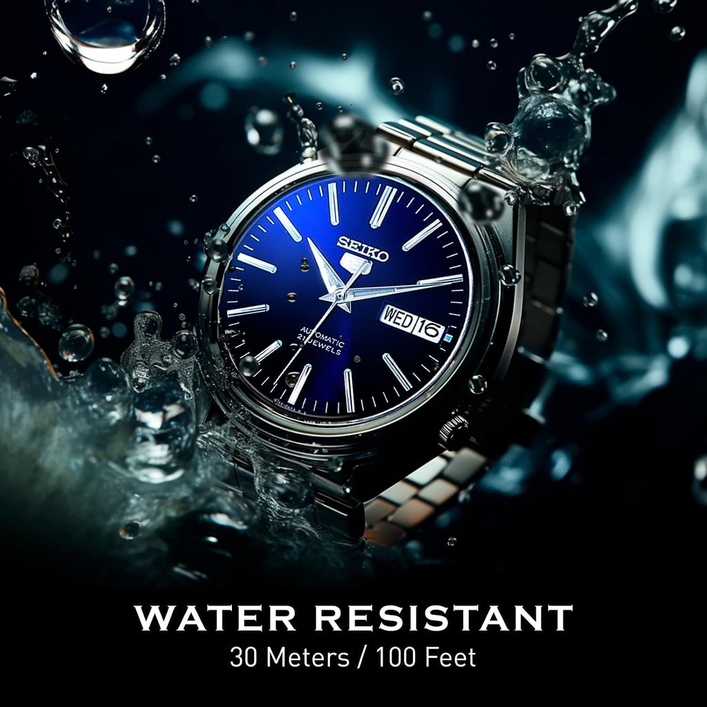 Seiko 5 Reloj de acero inoxidable para hombre
