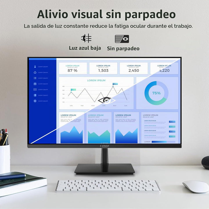Z-Edge U27P4K - Monitor de 27 pulgadas 4K IPS Ultra HD 3840x2160, t...