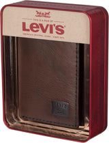Levi's Billetera triple RFID para hombre, elegante y delgada, i...