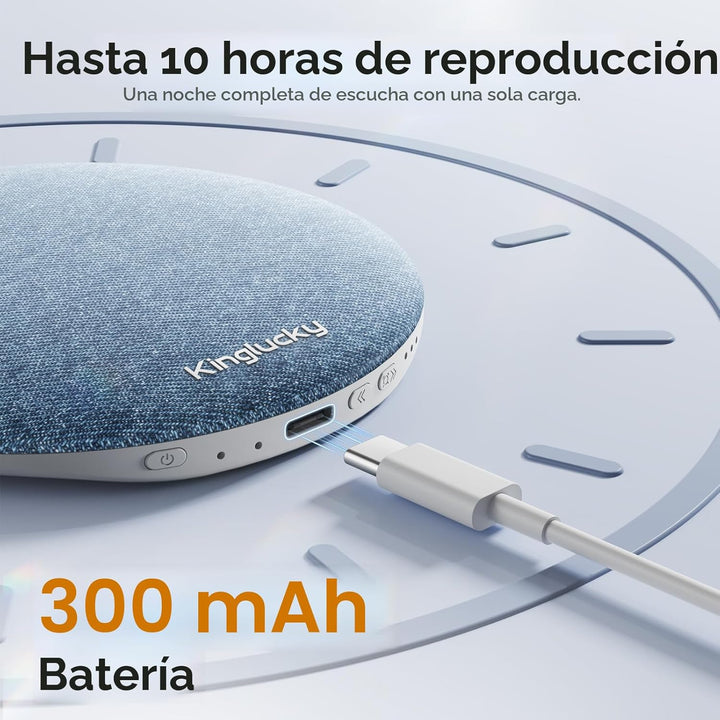 Kinglucky Altavoz de almohada X50 para dormir, máquina de sonido de...