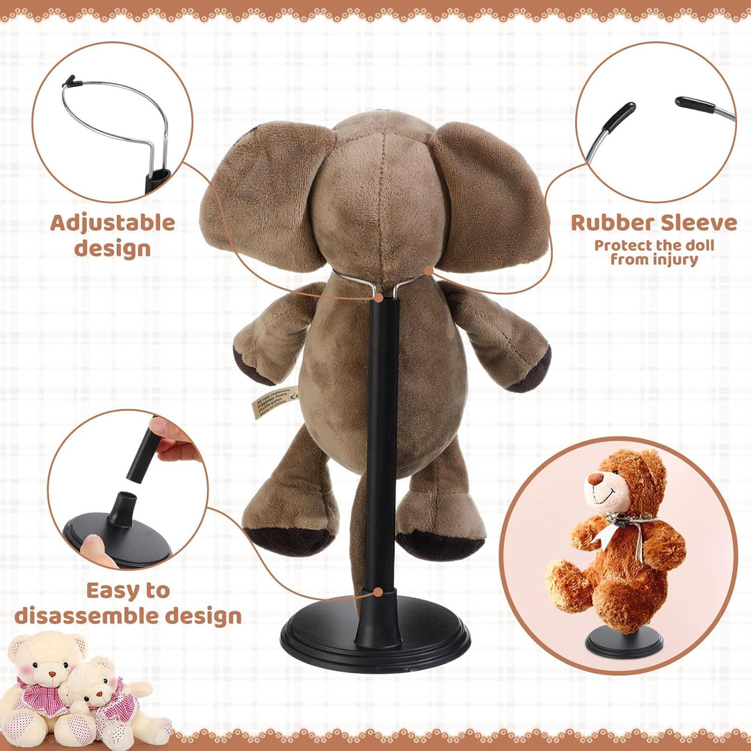 Yaocom 12 Soportes para Muñecas de 8 a 14 Pulgadas Ajustables, Sopo...