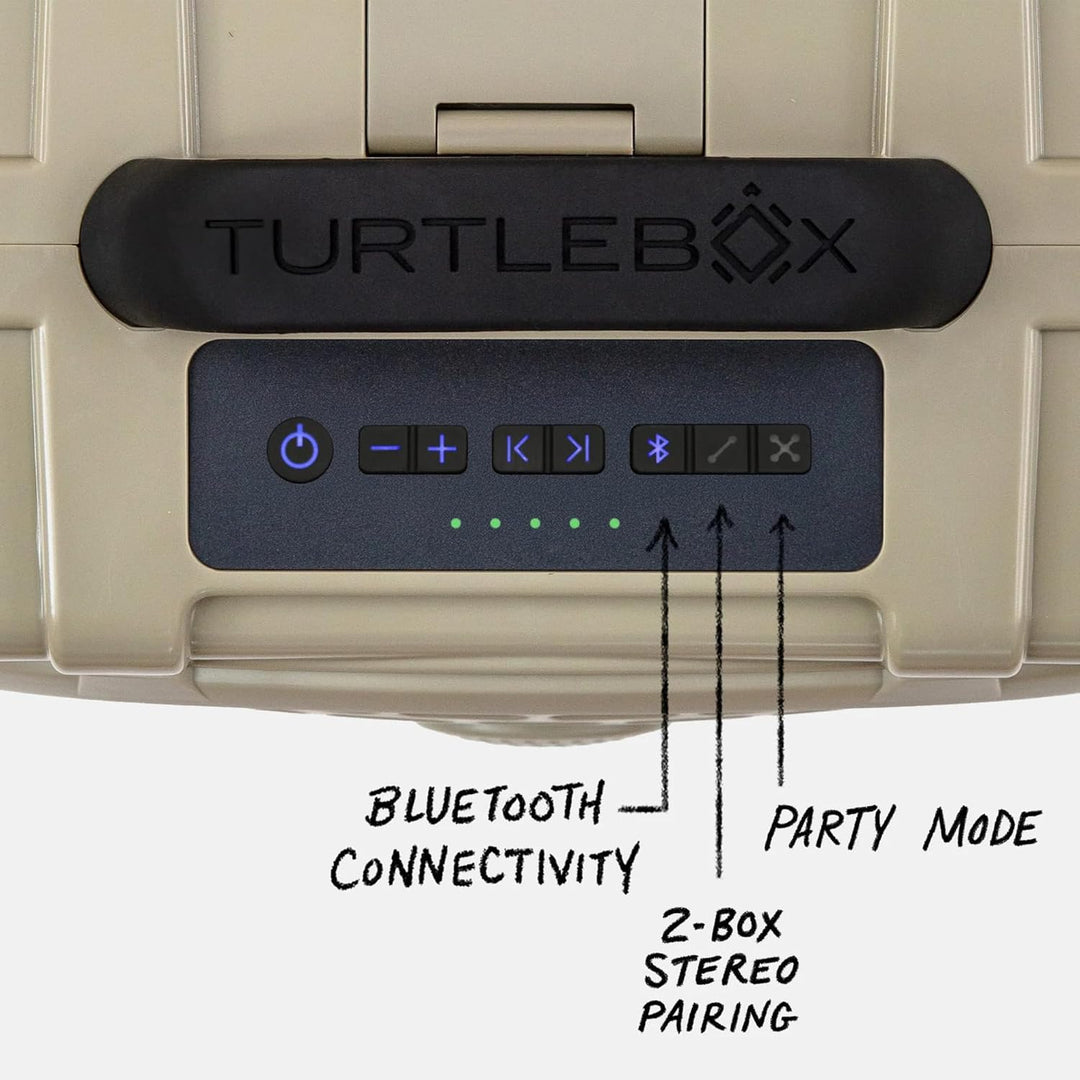 Turtlebox Original Gen 3: Bocina Bluetooth portátil para exterior \...