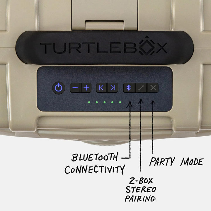 Turtlebox Original Gen 3: Bocina Bluetooth portátil para exterior \...