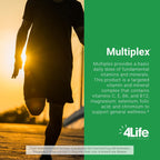 4Life Suplemento multivitamínico multiplex para el bienestar mineral, 60