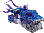 Transformers CYBERWORLD Soundwave Deep Sea Explorer, Energon Surge | Figura de acción de 9 pulgadas con cambio rápido al modo submarino | Juguetes robot para niños mayores de 6 años
