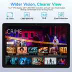LECTRUS Tablet Android 15 de 10.1 pulgadas con Gemini AI, Octa-Core...