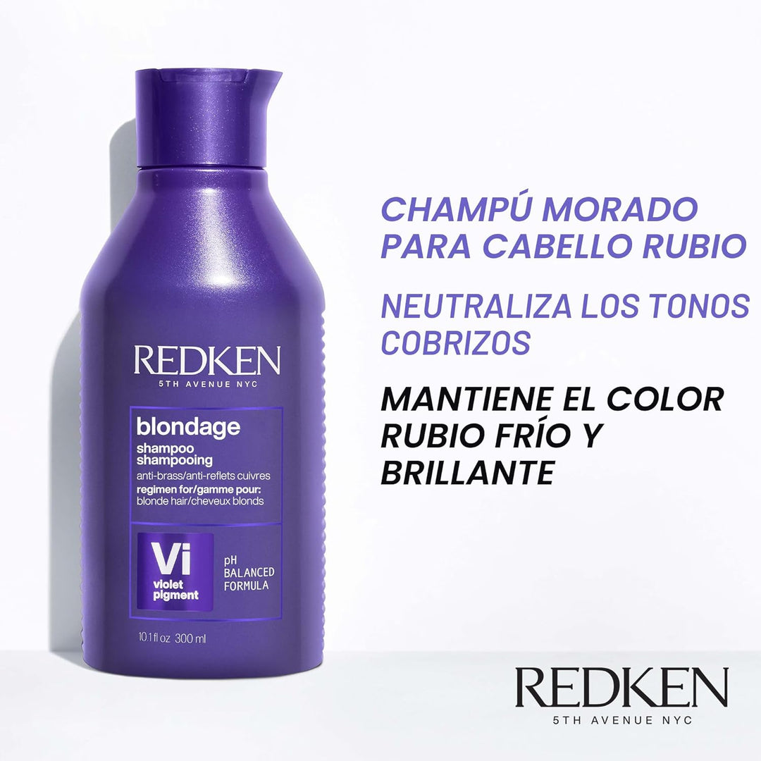 Redken Blondage Purple Shampoo For Blonde, Bleached or Highlighted...