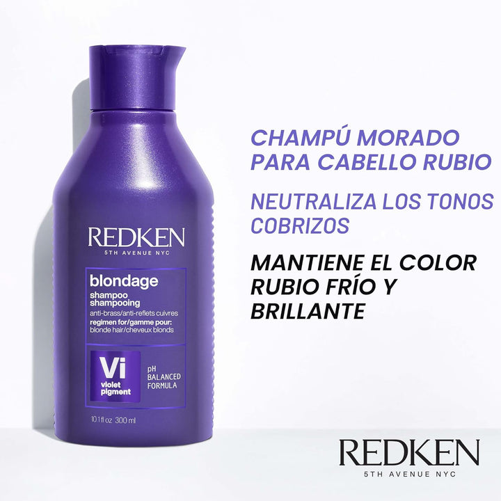 Redken Blondage Purple Shampoo For Blonde, Bleached or Highlighted...