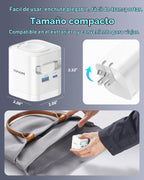 Cargador retráctil de 65W para Apple Watch, bloque de carga PD USB C de 4 en 1 GaN enchufe plegable de carga rápida para Apple Watch Serie 11/10/9/8/Ultra/SE, para MacBook Pro/Air, iPhone 17/16 Pro