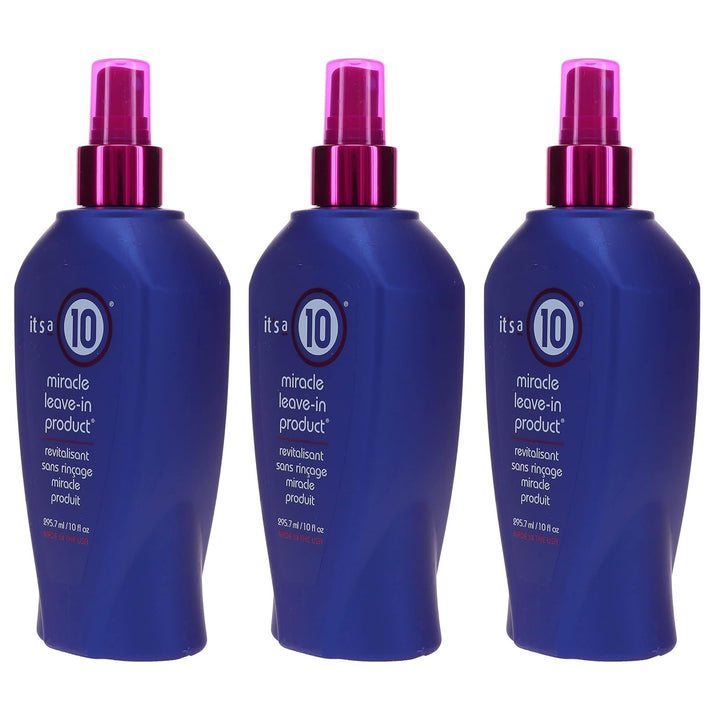 It's a 10 Haircare Miracle Leave-In producto, 10 onzas líquidas...
