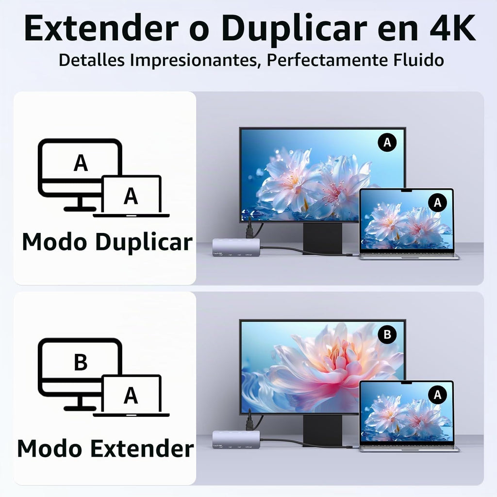 Tioleje, hub USB