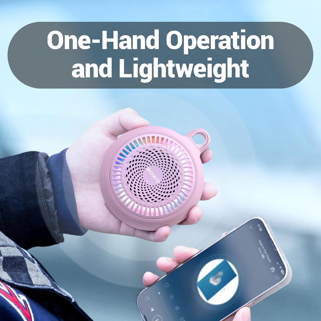 SOWO Pequeño altavoz impermeable Bluetooth portátil inalámbrico - A...