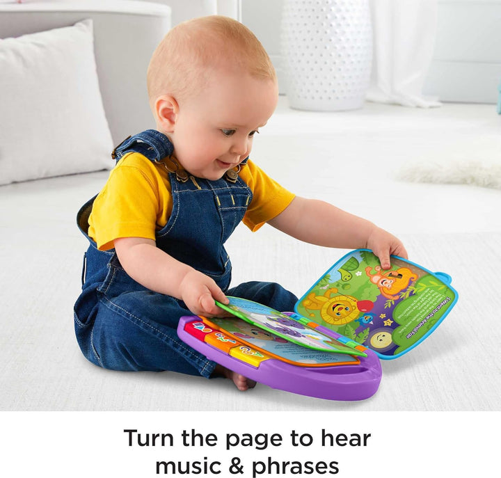 Fisher-Price Ríe y aprende libro de historias con rimas