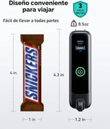 INIU Cargador portátil 3 en 1, banco de energía de carga rápida de...