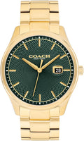 COACH Reloj Oliver 3H de cuarzo para hombre, tamaño de caja de 1.614 in, pulsera de acero inoxidable, visualización de fecha, clásico para todos los días, regalo para él