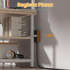 TESSAN Regleta protectora de sobretensiones, cable de extensión de enchufe