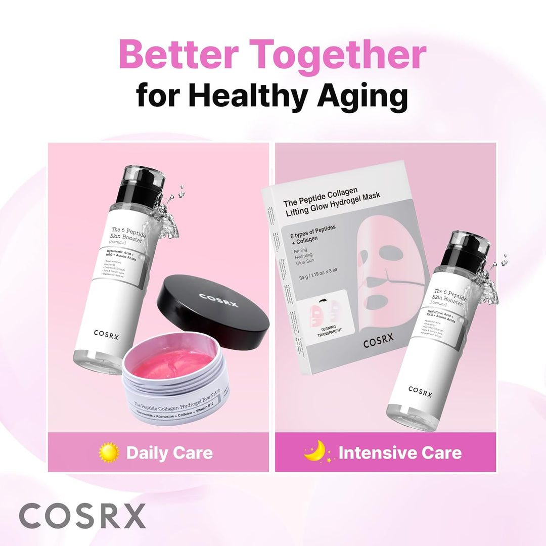 COSRX 6X Suero tónico potenciador de piel de colágeno péptido, paqu...