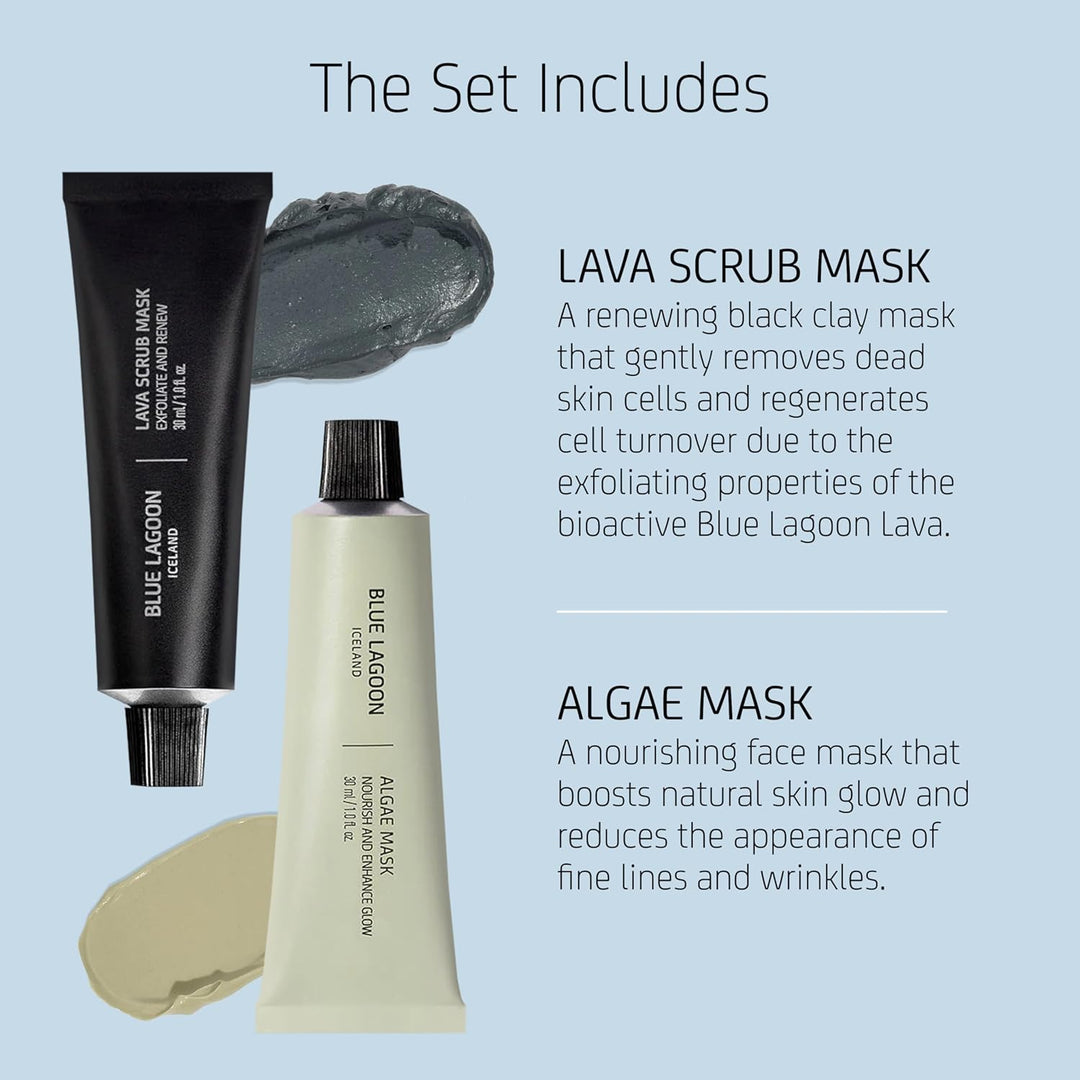 Blue Lagoon Skin Science - Juego de viaje Signature Masks | Cuidado...