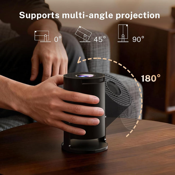 [Aplicaciones integradas y actualizadas en 2025] Mini proyector con...