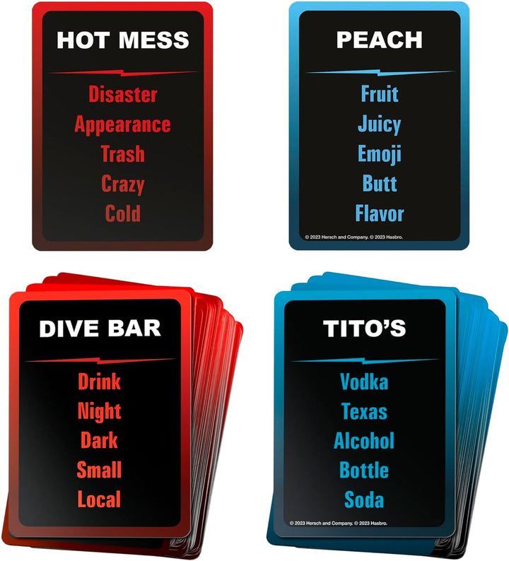 Hasbro Gaming Taboo - Juego de mesa sin censura solo para