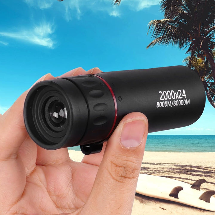 Mini telescopio monocular de enfoque óptico monoculares