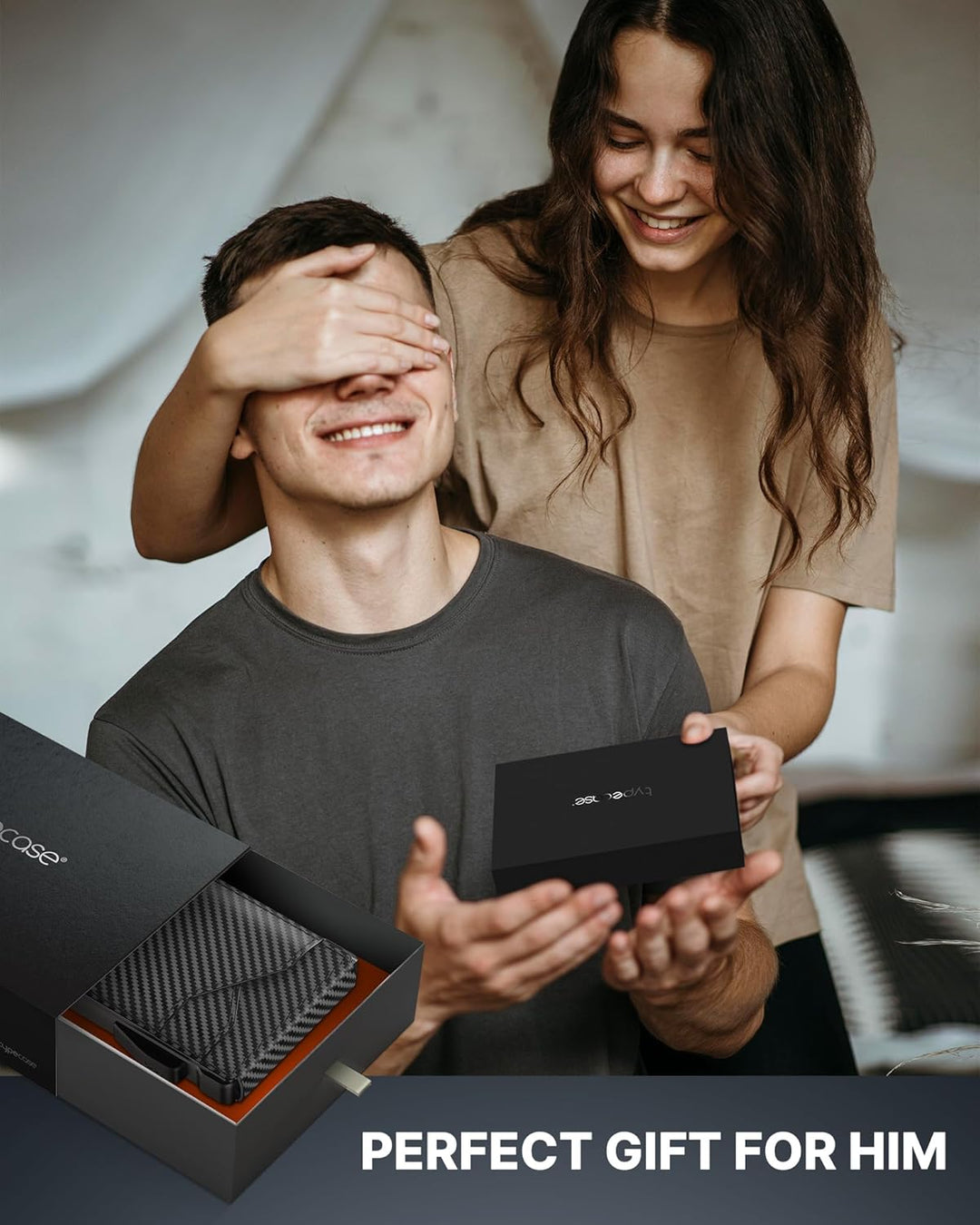 typecase Billetera táctica para hombres con tarjetero: estuche desp...