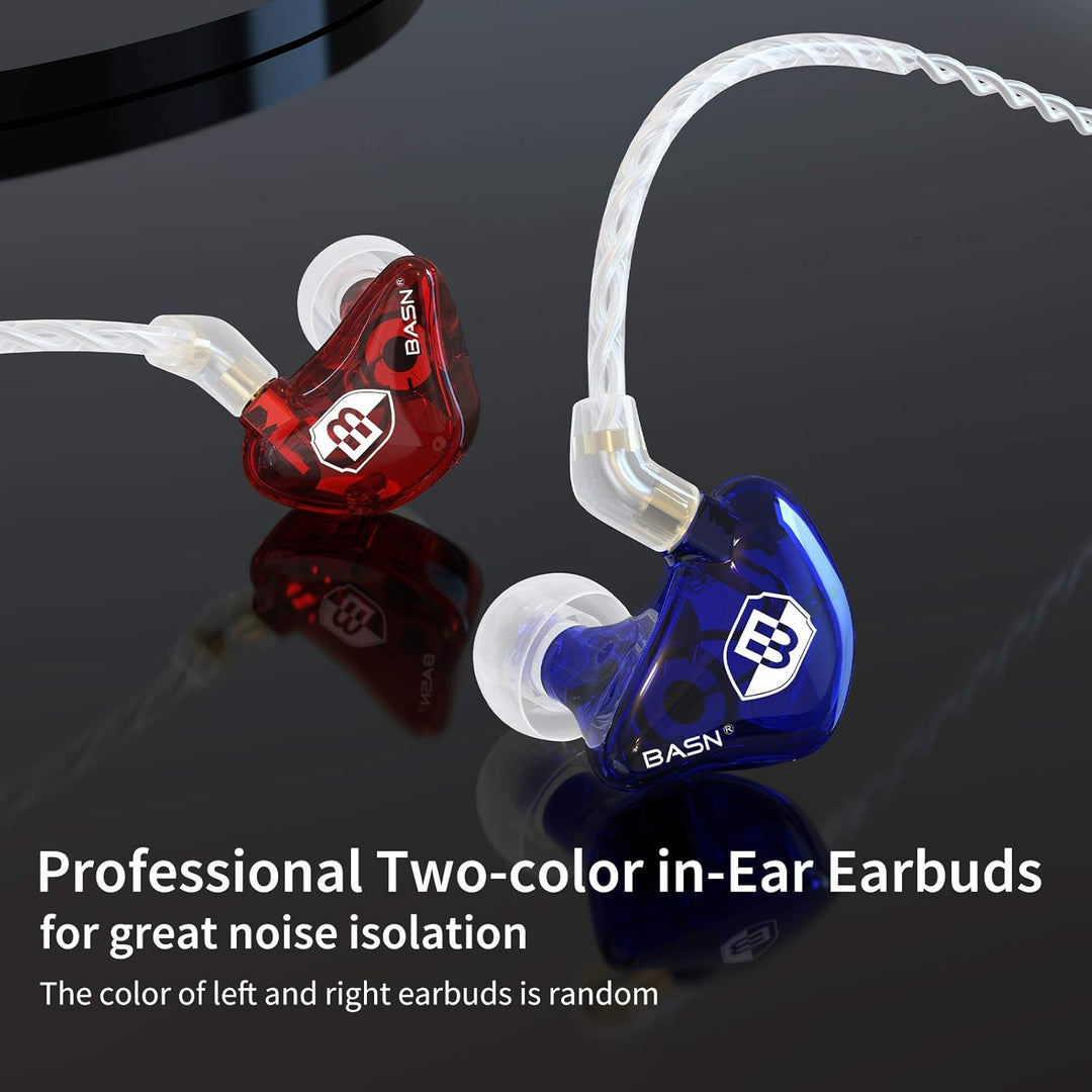 BASN Auriculares profesionales intrauditivos con monitor para canta...