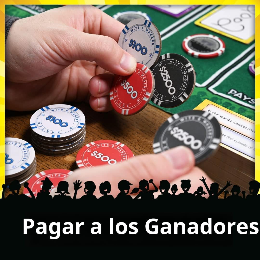 Wits & Wagers Juego de mesa, edición de lujo, Multi Color