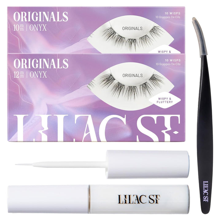 Lilac St - Kit de inicio originales - Incluye racimos de pestañas f...