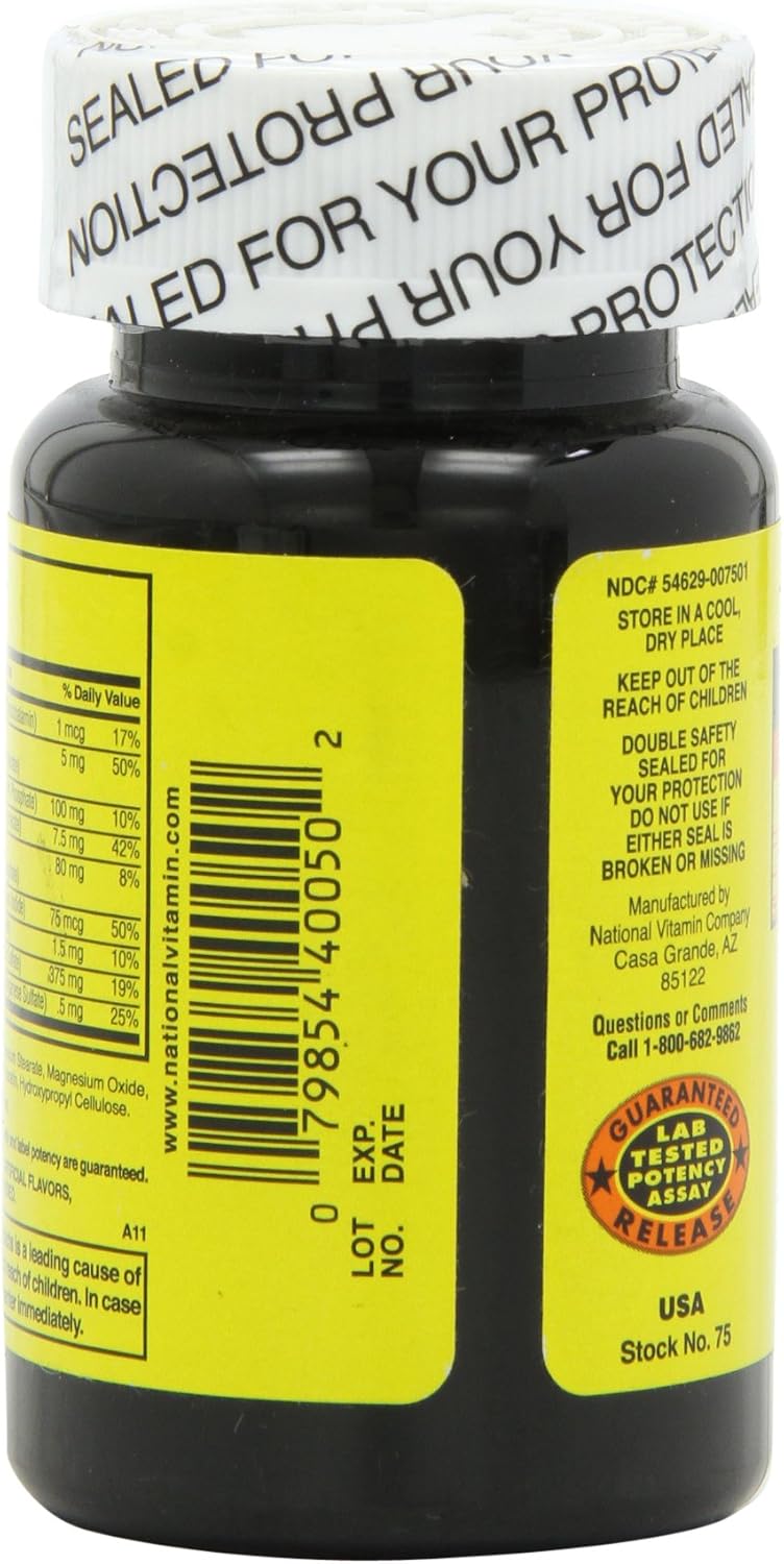 Nature's Blend NAT B MULTIVITAMINA & MIN TB, surtido, 100 unidades