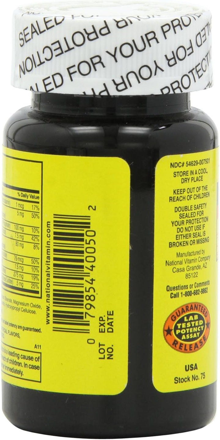 Nature's Blend NAT B MULTIVITAMINA & MIN TB, surtido, 100 unidades