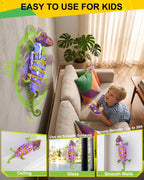 Juguete Gecko de escalada de pared a control remoto, regalo de cumpleaños