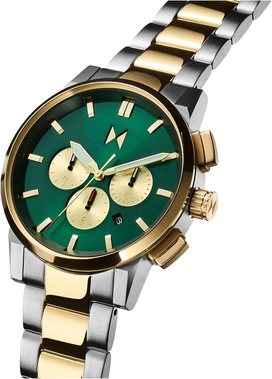 MVMT Chrono II Reloj cronógrafo analógico para hombre, 1.772 in, resistente al agua, 5 ATM/50M, uso diario