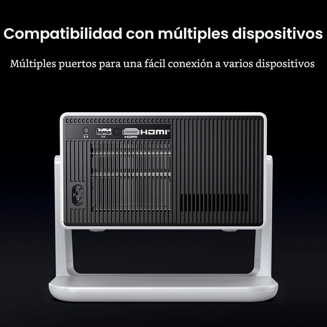 Proyector inteligente ANSI 1500, proyector portátil con WiFi y Blue...