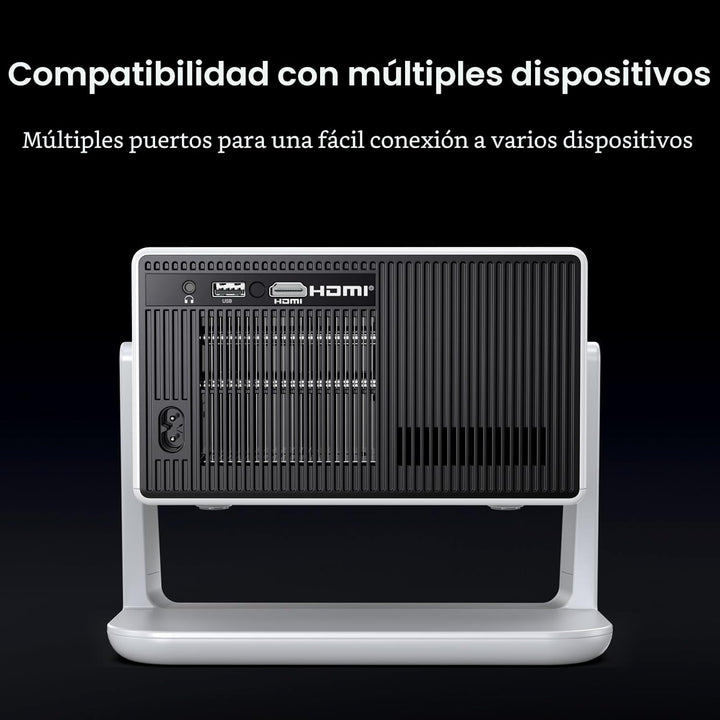 Proyector inteligente ANSI 1500, proyector portátil con WiFi y Blue...