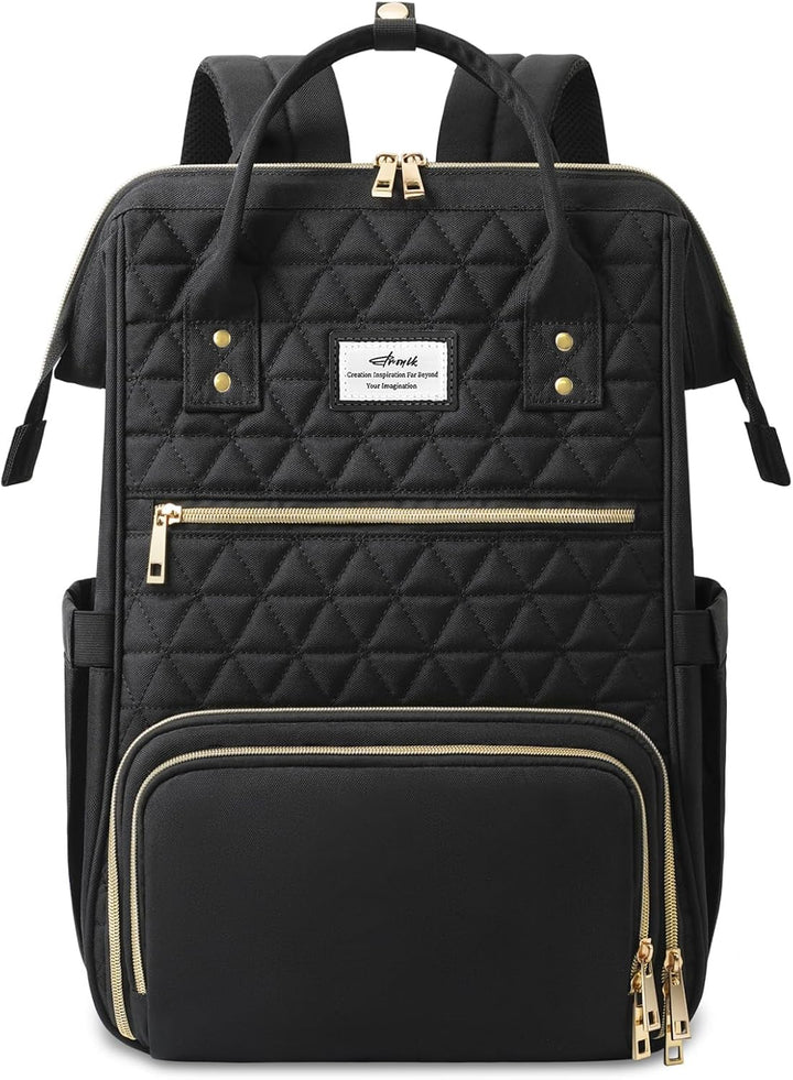 ETRONIK - Mochila de almuerzo para mujeres, mochila para portátil d...
