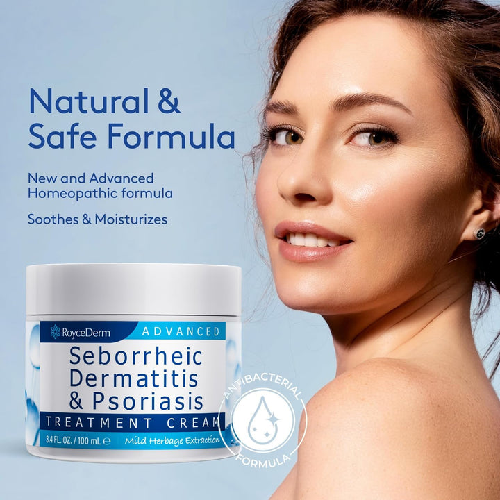 Roycederm Crema de dermatitis seborreica, tratamiento del cuero cab...
