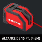 CRAFTSMAN CMHT77634 15'. láser de montaje en pared