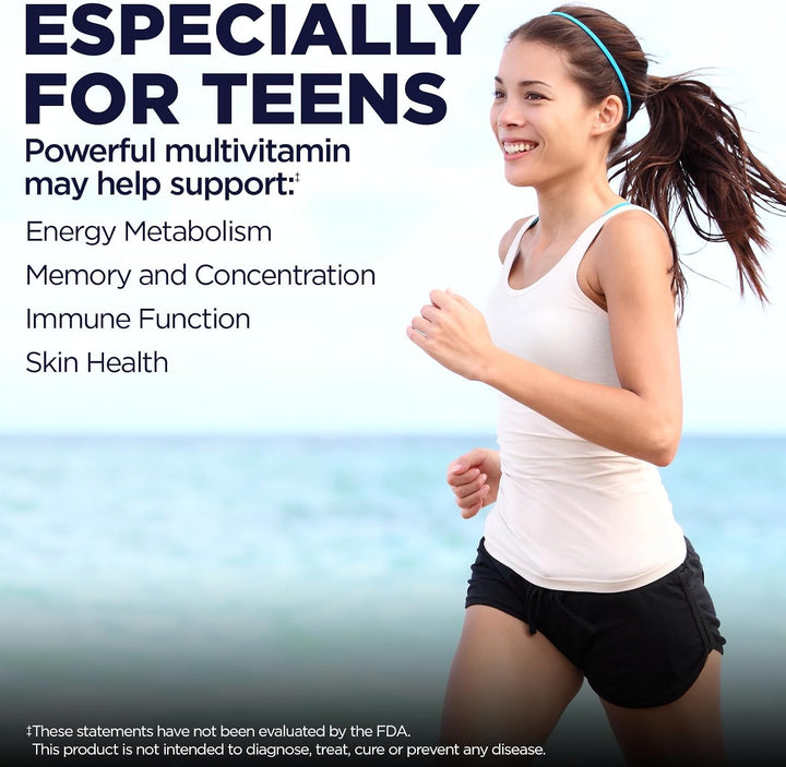KAL Teens - Suplementos energéticos mejorados, multivitamínico de a...