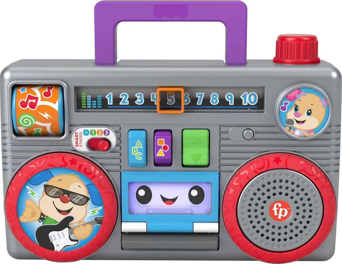 Fisher-Price Juguete para bebé Laugh & Learn Busy Boombox