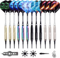 WIN.MAX Darts Punta de plástico 12 unidades Dardos de punta blanda para tablero electrónico de dardos