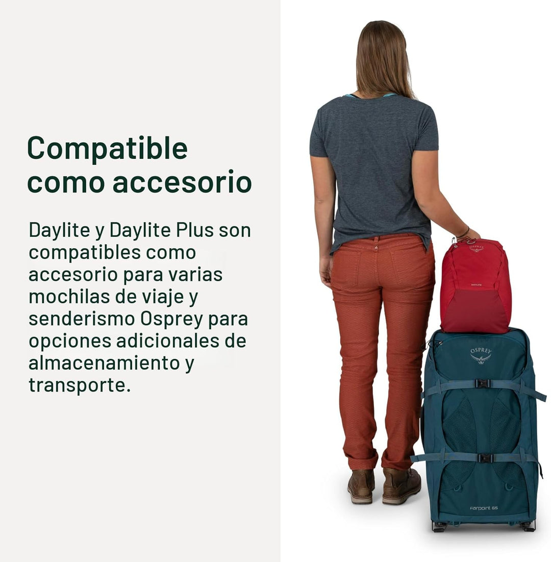Osprey Daylite Plus - Mochila de viaje diario con funda para laptop...