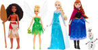 Mattel Disney Toys Fashion Doll - Paquete de 8 con accesorios que celebran los 100 años de magia de Disney