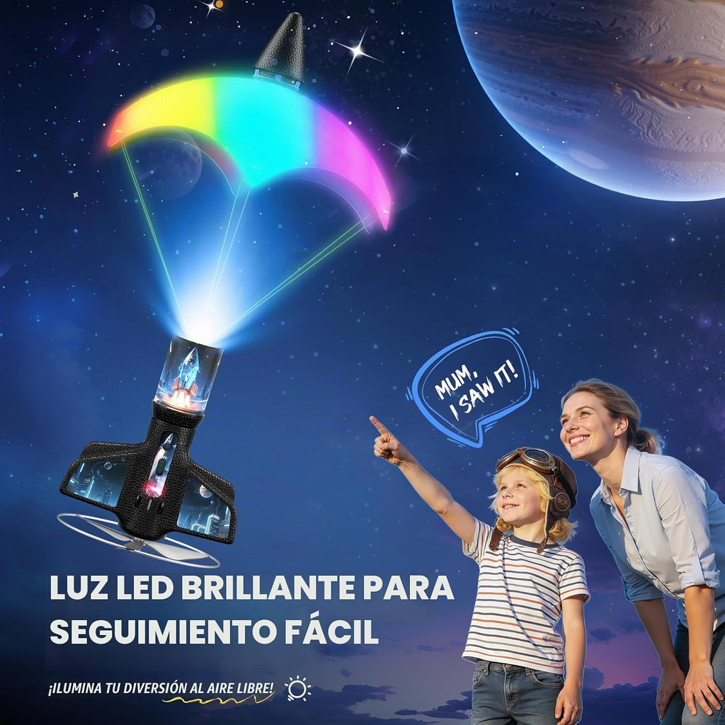 Lanzacohetes para niños, Spinner Rokcet, juguetes Rokcet para niños de 6 a