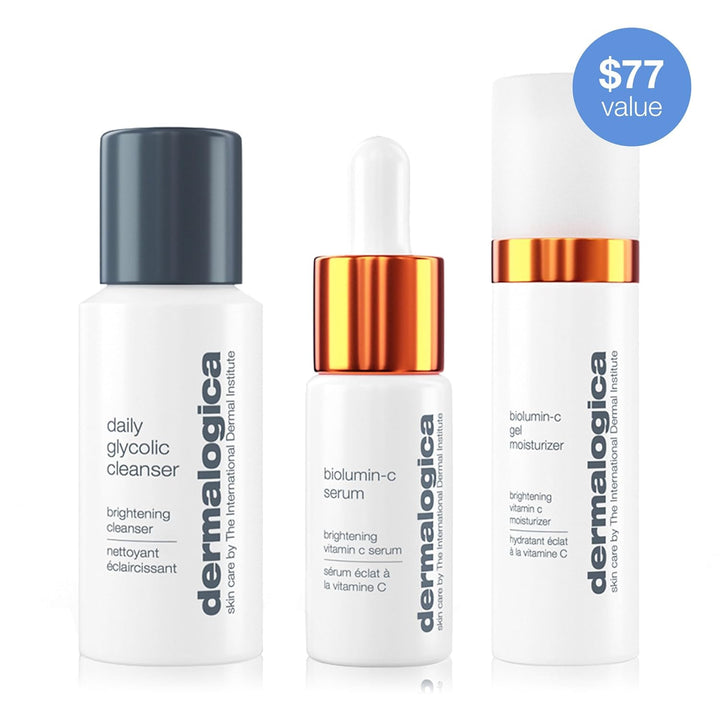 Dermalogica Daily Brightness Boosters - Kit de cuidado facial de la...